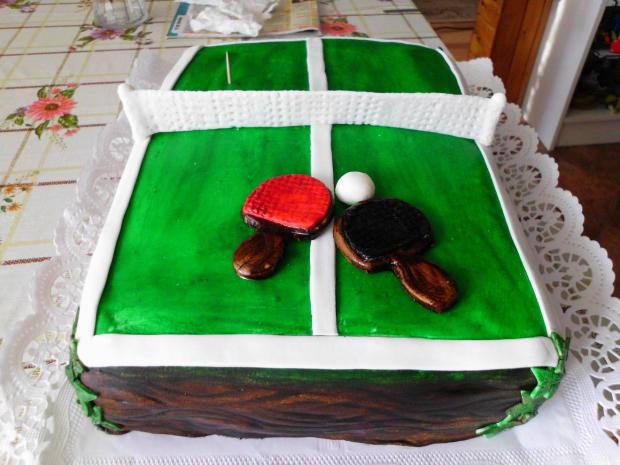 pin-pong, torta, Športové torty, nikyju, 1