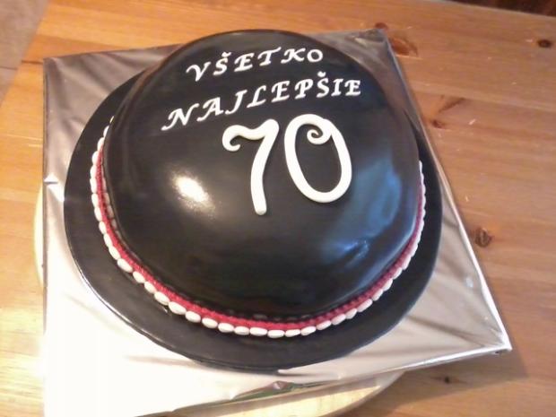 goralský klobuk na 70, torta, Narodeninové torty, janulka319, 1