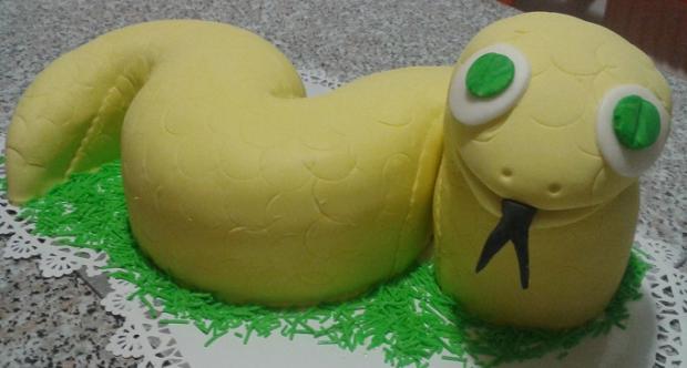 pytón, torta, Torty so zvieratkami, Alois, 1