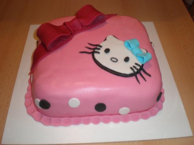 Hallo Kitty, torta, Rozprávkové torty, luluhs, 1