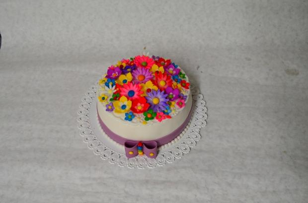 kvetinky pre Klárku, torta, Ostané torty pre deti kvetinky pre Klárku, torta, Ostané torty pre deti, Denisa8, 1