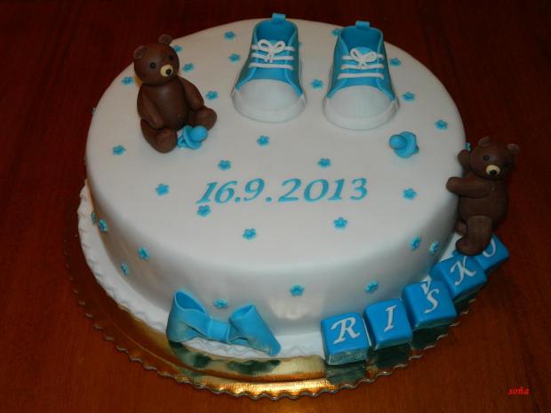 krstinová, torta, Torty na krstiny, sidorova, 1