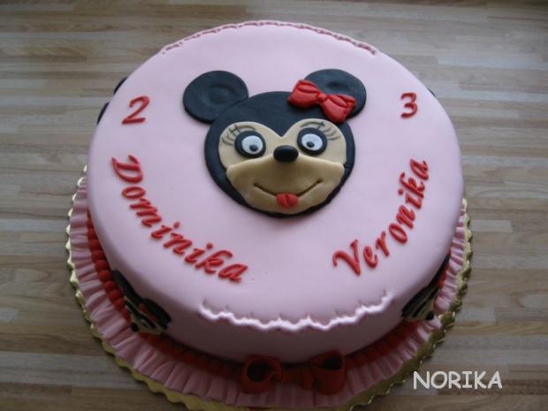 Minny, torta, Rozprávkové torty, norika, 1