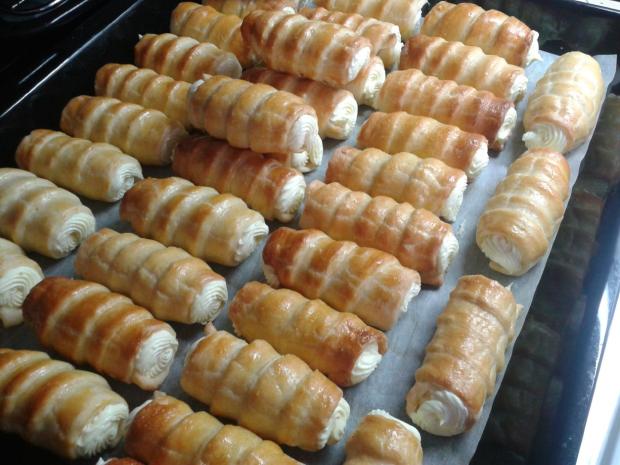 Kremrole s pudinkovým krémem, torta, Zákusky, zuzik882, 1