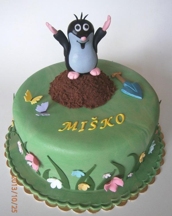 Krtko pre Miška, torta, Rozprávkové torty, KatkaRF, 1