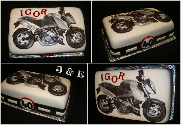 Motorkárska, torta, Športové torty, Janka.Bj, 1