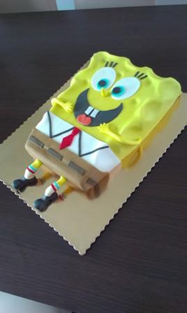 spongebob, torta, Ostané torty pre deti, jaroslava6611, 1