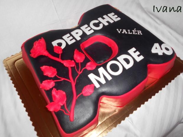 Depeche mode, torta, Netradičné torty, Ivana111111, 1