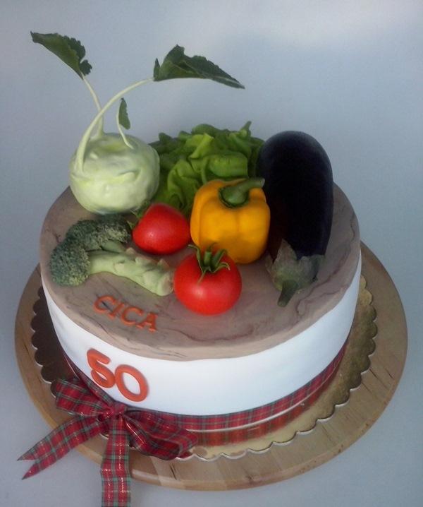 Zdravá zeleninka :-), torta, Narodeninové torty Zdravá zeleninka :-), torta, Narodeninové torty, KatkaRF, 1