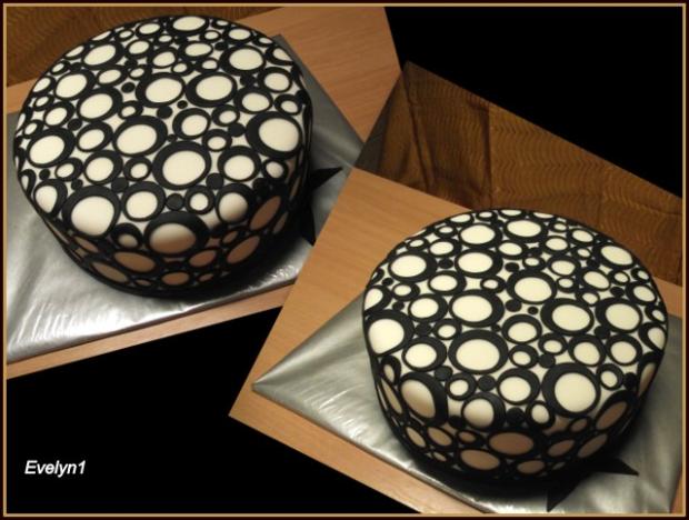 Narodeninová - čierno biela, torta, Narodeninové torty Narodeninová - čierno biela, torta, Narodeninové torty, evelyn1, 1