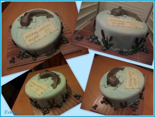 Narodeninová pre rybára, torta, Narodeninové torty, evelyn1, 1