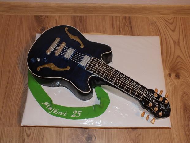gitara, torta, Netradičné torty, janet1, 1