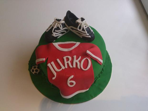 Kopačky a dres, torta, Ostané torty pre deti, Neffi85, 1