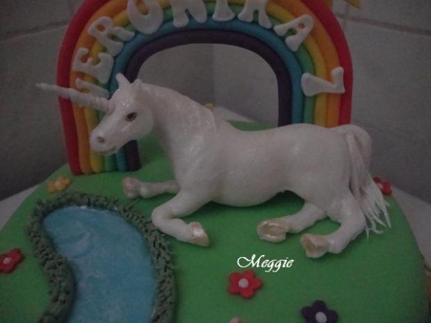 Jednorožec - figúrka, torta, Ozdoby na torty, Meggie, 1