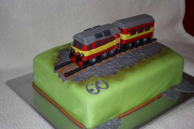Lokomotíva, torta, Narodeninové torty, stanula, 1