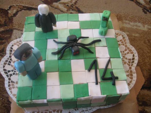 MINECRAFT, torta, Ostané torty pre deti, Jurdo81, 1