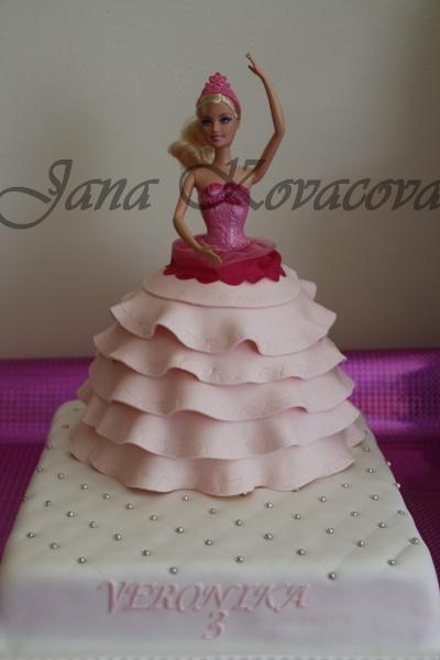 barbie, torta, Torty pre dievčatá, janula1678, 1