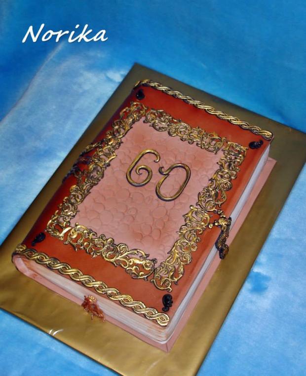 kniha, torta, Narodeninové torty, norika1, 1