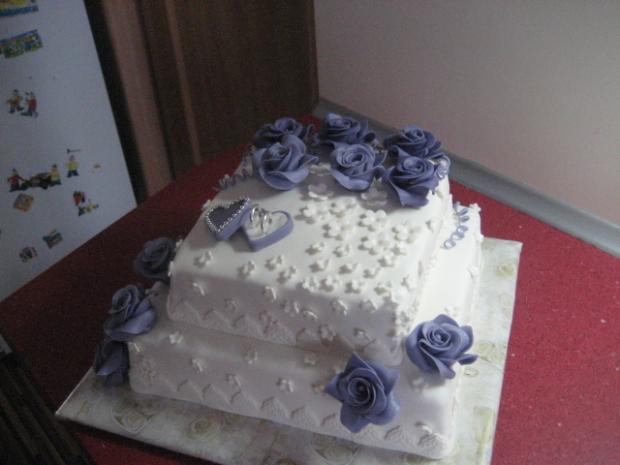 87.Svadobná, torta, Svadobné torty, bobrík, 1