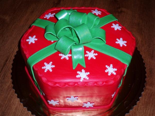 vianočný darček, torta, Narodeninové torty, misickab, 1