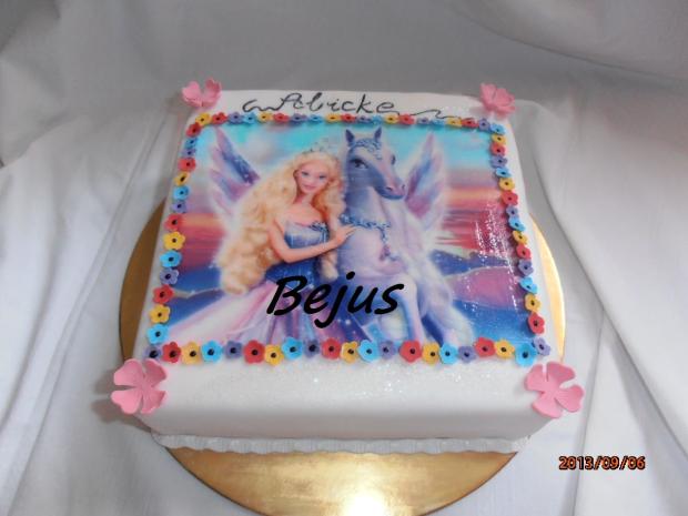 torta s Barbie, torta, Torty pre dievčatá, bejus, 1
