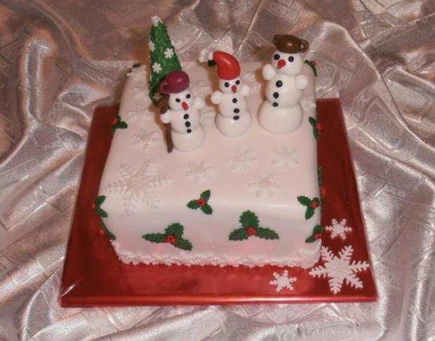 Vianočná 2, torta, Vianočné torty, JanetteD, 1