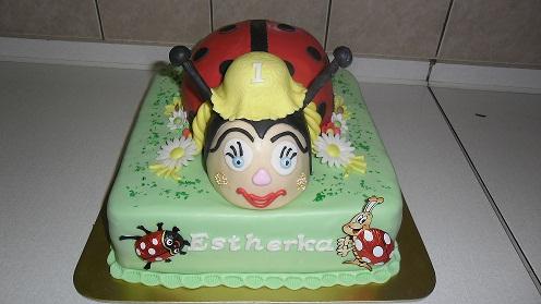 lienka na želanie, torta, Torty so zvieratkami lienka na želanie, torta, Torty so zvieratkami, Ivka29, 1