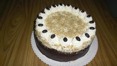 jadranská torta, torta, Čokoládové torty, Ivka29, 1