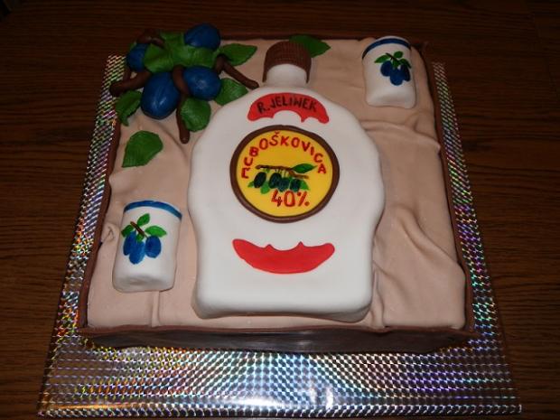 slivovica, torta, Narodeninové torty, zuziky77, 1
