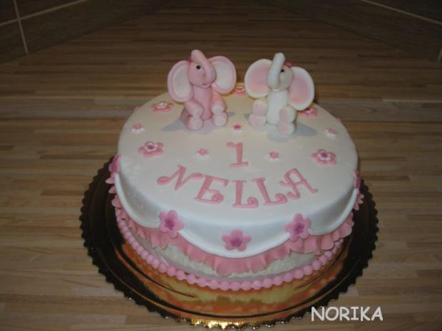 Sloniky, torta, Torty so zvieratkami, norika, 1