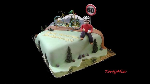 Cyklistovi, torta, Narodeninové torty Cyklistovi, torta, Narodeninové torty, TortyMia, 1