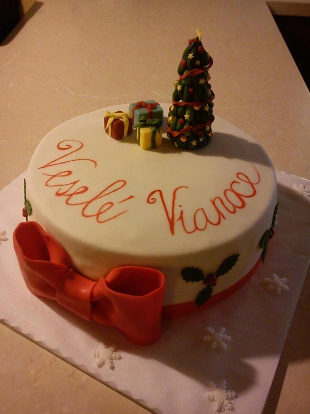 Veselé Vianoce, torta, Vianočné torty, Ditulka, 1