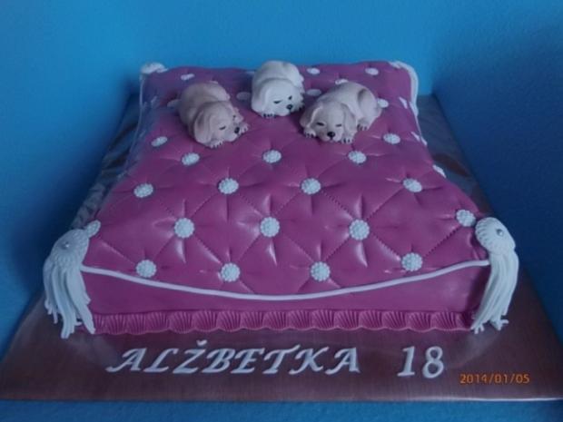 šteniatka pre Alžbetku, torta, Torty so zvieratkami šteniatka pre Alžbetku, torta, Torty so zvieratkami, , 1