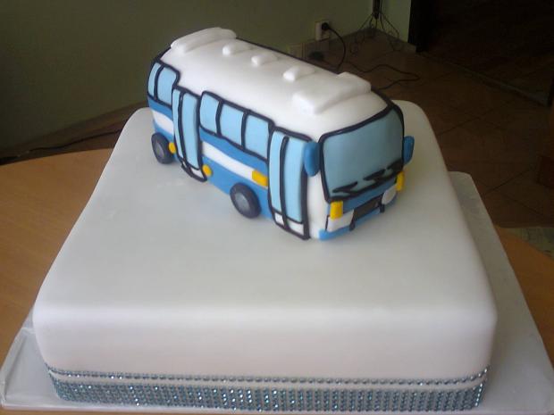 s autobusom...., torta, Narodeninové torty s autobusom...., torta, Narodeninové torty, dorotka65, 1