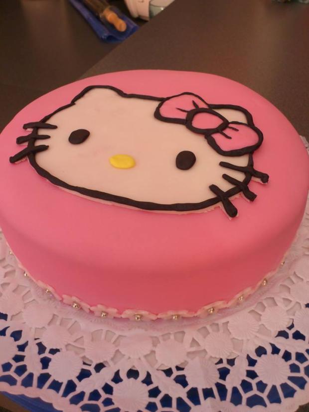Hello Kitty, torta, Torty pre dievčatá, eevee, 1