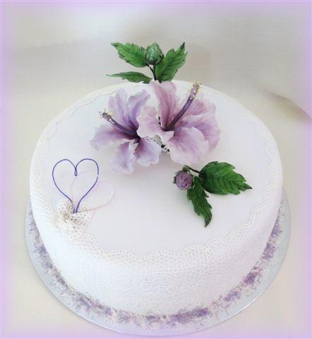 svatební ve fialkové, torta, Svadobné torty svatební ve fialkové, torta, Svadobné torty, Jarka58, 1