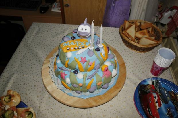 Morská, torta, Rozprávkové torty, lucietta, 1