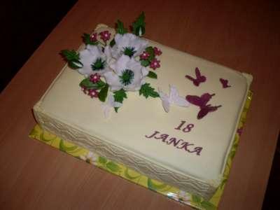 BIELE MAKY, torta, Narodeninové torty BIELE MAKY, torta, Narodeninové torty, Mária Vašová, 1