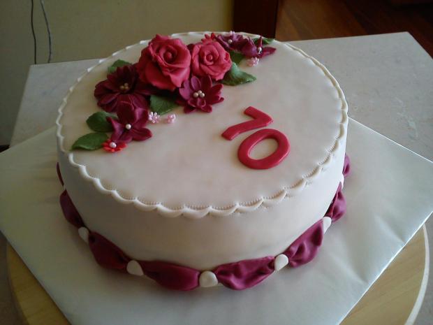 70-tka, torta, Narodeninové torty 70-tka, torta, Narodeninové torty, Ditulka, 1