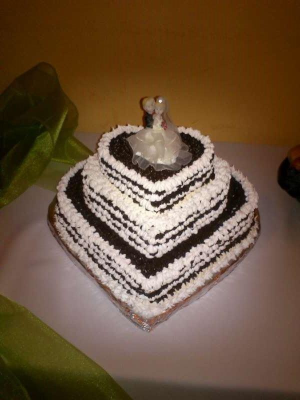 Penová torta na svadbu, torta, Svadobné torty, Alu123, 1