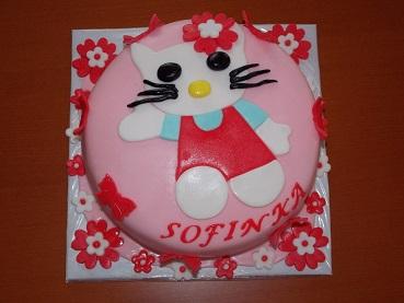 hello kitty, torta, Torty pre dievčatá, dagaz, 1