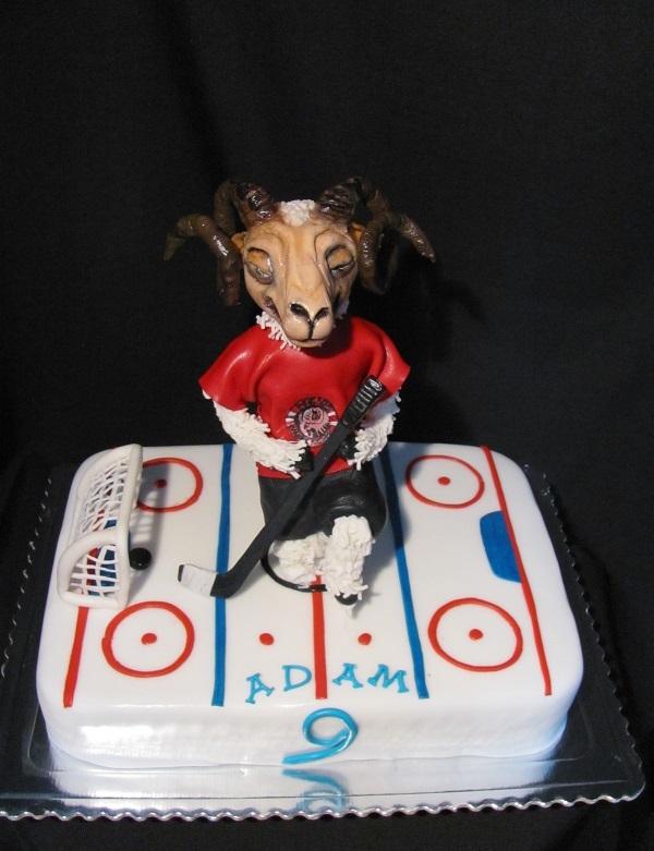 baran HC´05 pre hokejistu ADAMA , torta, Športové torty baran HC´05 pre hokejistu ADAMA , torta, Športové torty, Tatjana Dobrovičová, 1