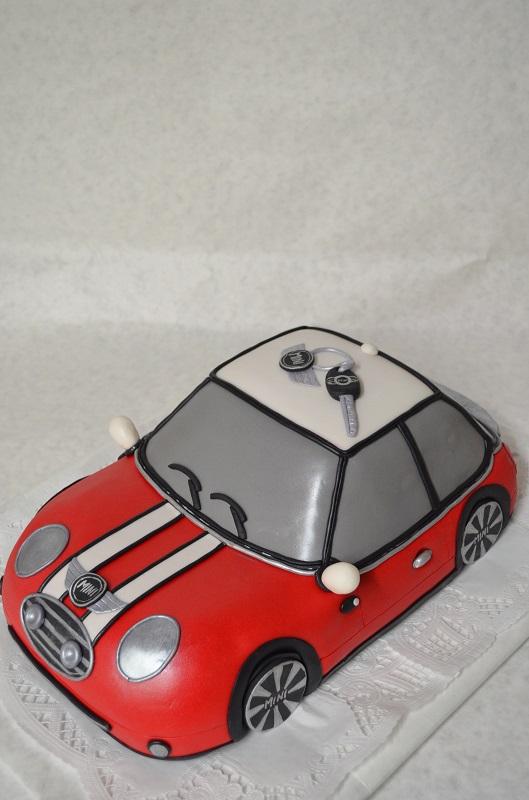 mini cooper?, torta, Torty autíčka, vláčiky mini cooper?, torta, Torty autíčka, vláčiky, Denisa8, 1