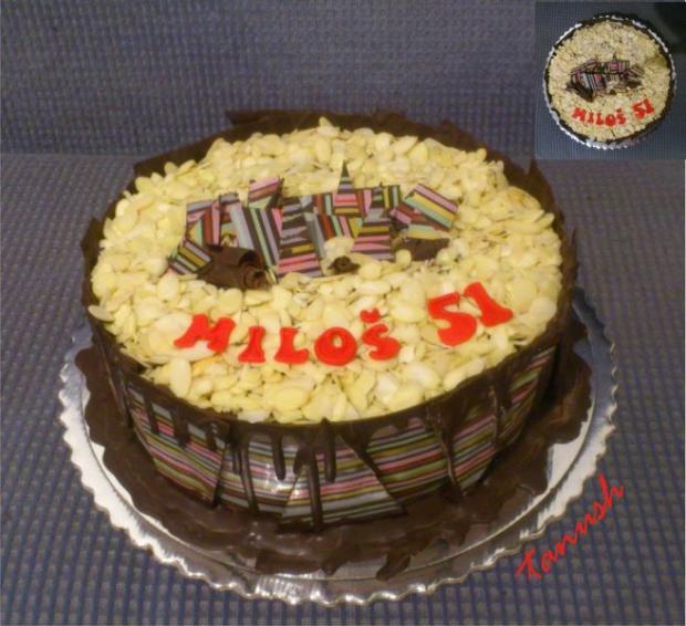 rychlovečka ocinovi k 51-tke, torta, Čokoládové torty, tanush, 1
