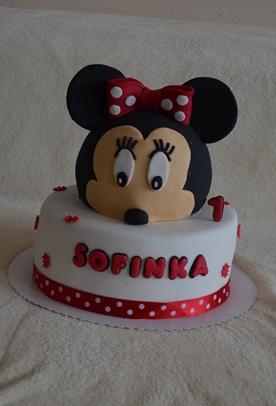 MINNIE, torta, Rozprávkové torty, steva27, 1