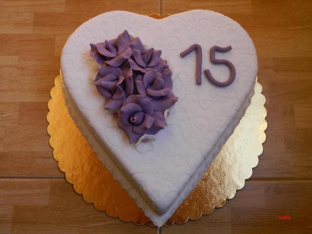 srdiečko, torta, Narodeninové torty srdiečko, torta, Narodeninové torty, sidorova, 1
