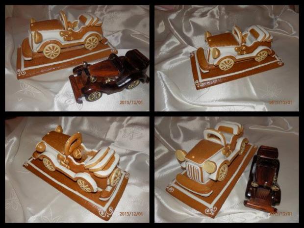 Medovníkové auto, torta, Torty autíčka, vláčiky, danka2304, 1