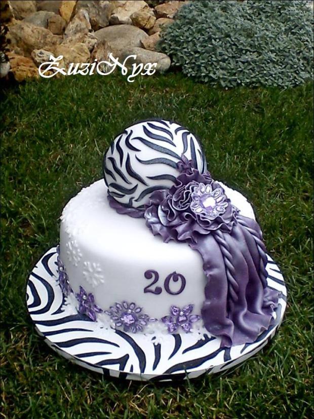Zebrovaná, torta, Narodeninové torty Zebrovaná, torta, Narodeninové torty, ZuziNyx, 1