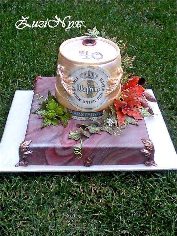 Sud piva, torta, Netradičné torty Sud piva, torta, Netradičné torty, ZuziNyx, 1