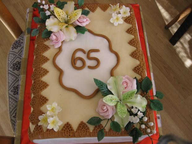 K 65.narodeninám, torta, Narodeninové torty K 65.narodeninám, torta, Narodeninové torty, elenes, 1